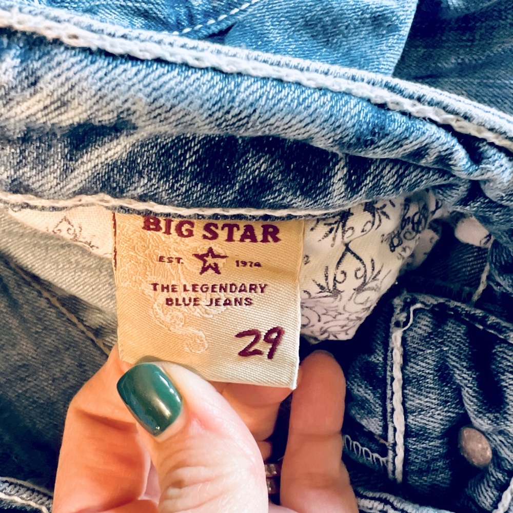 Big Star Maddie Crop Jeans, 29 - Picture 8 of 9